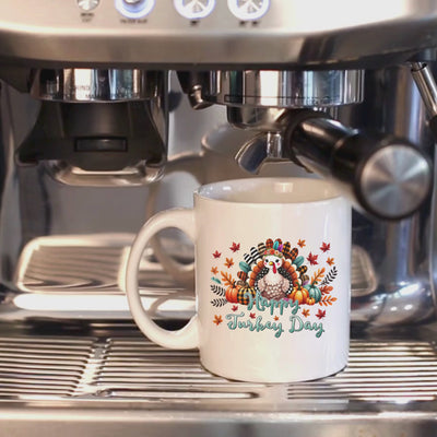 Happy Turkey Day Coffee Mug for Festive Mornings