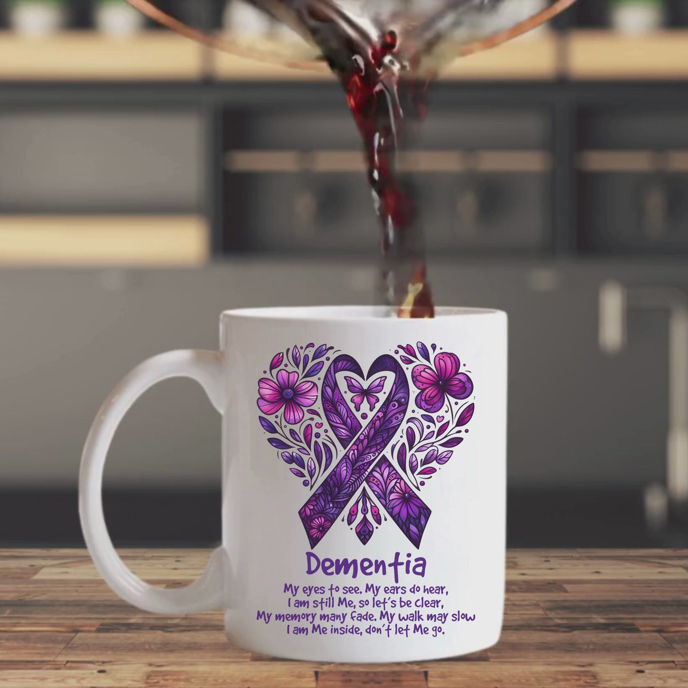 Alzheimer's Awareness - Ceramic Mug for a Meaningful Cause