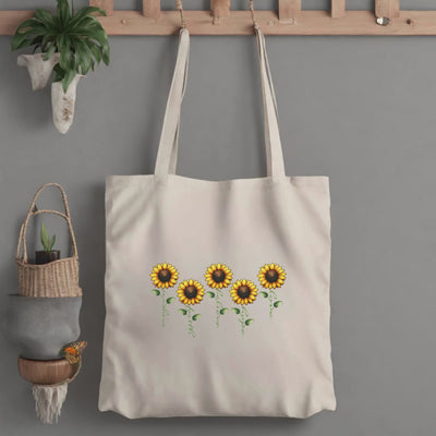 Springtime Tote Bag - Ideal for Beach Outings Picnics and Adventures - Customizable Gift for Her