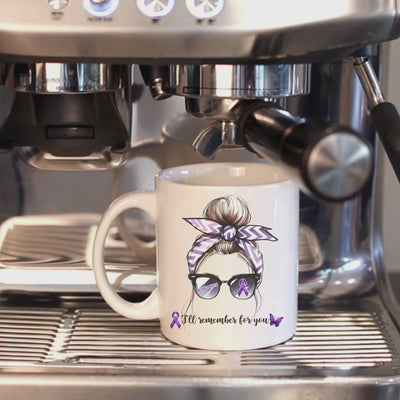 Alzheimer's Awareness Ceramic Mug - Remembering You