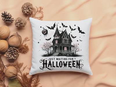 Spook up your home with our Square Halloween Pillow - Perfect for Haunting Decor