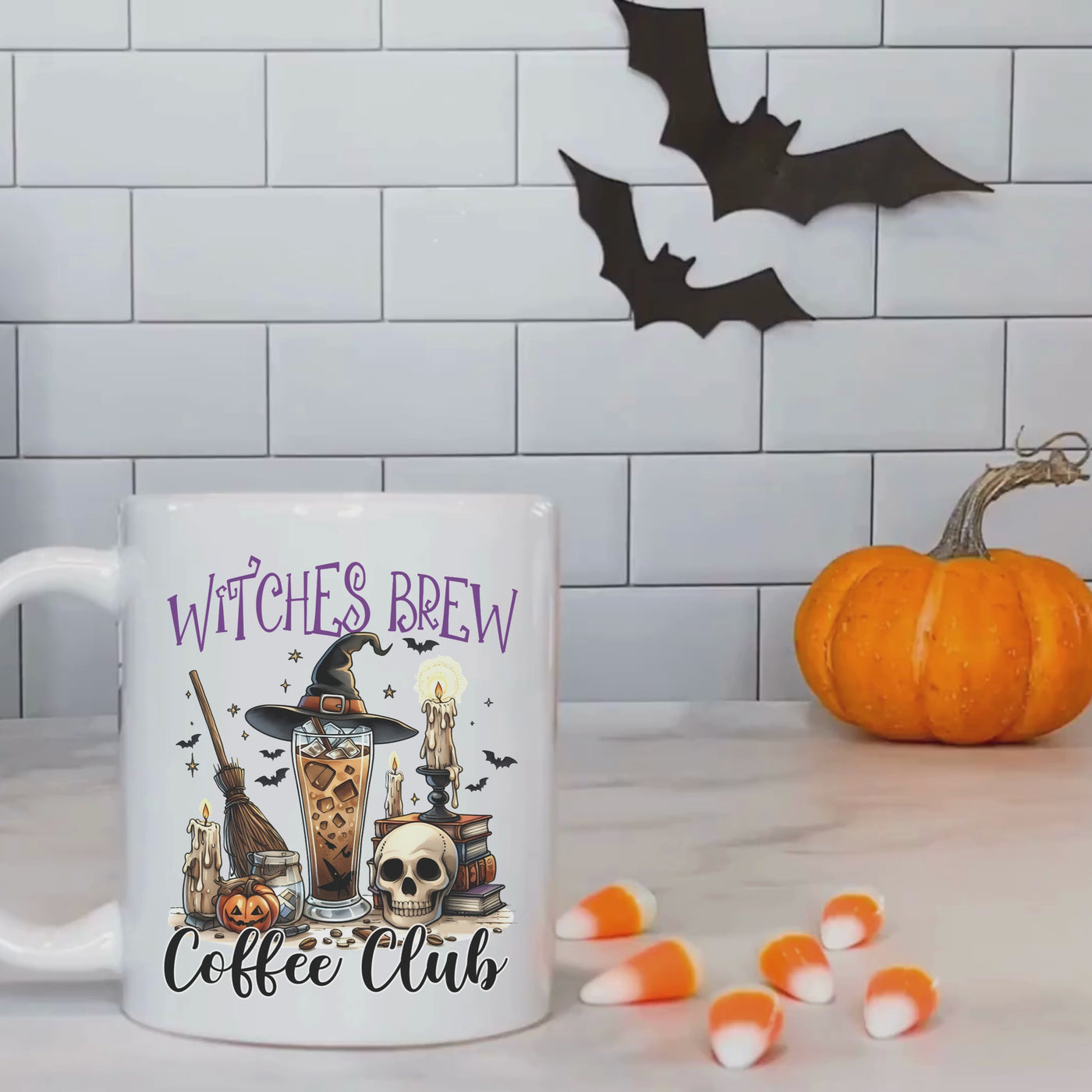 Witches Brew Coffee Club Halloween Mug - Perfect for Your Spooky Sips