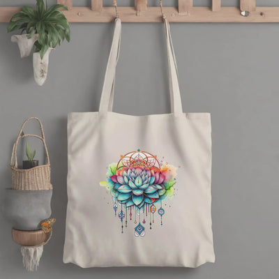 Custom Spiritual Yoga Tote Bag for Mindful Meditation and Holistic Balance - Find Harmony and Tranquility with This Serenity-Inspiring Bag