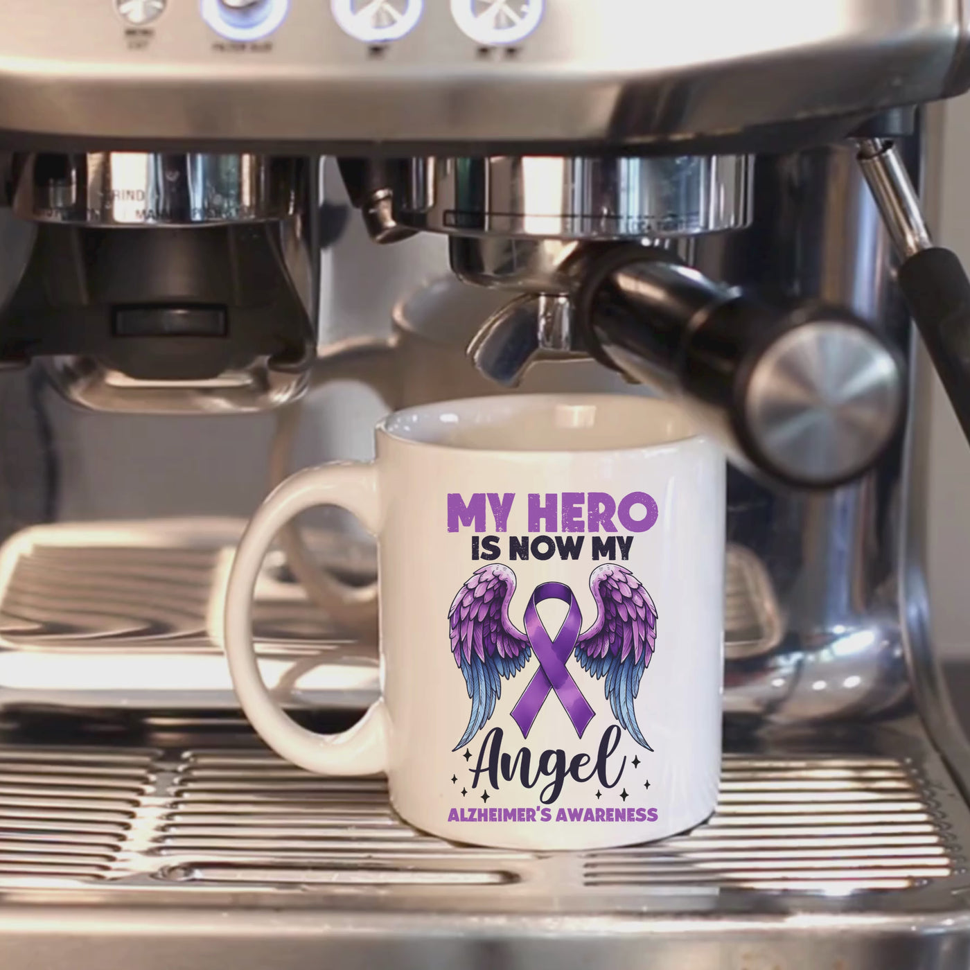 Alzheimers Awareness Ceramic Mug - Raise Awareness while Enjoying Your Drink