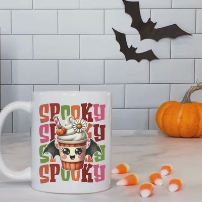 Spooky Halloween Ceramic Mug - Perfect for a Spooktacular Sip