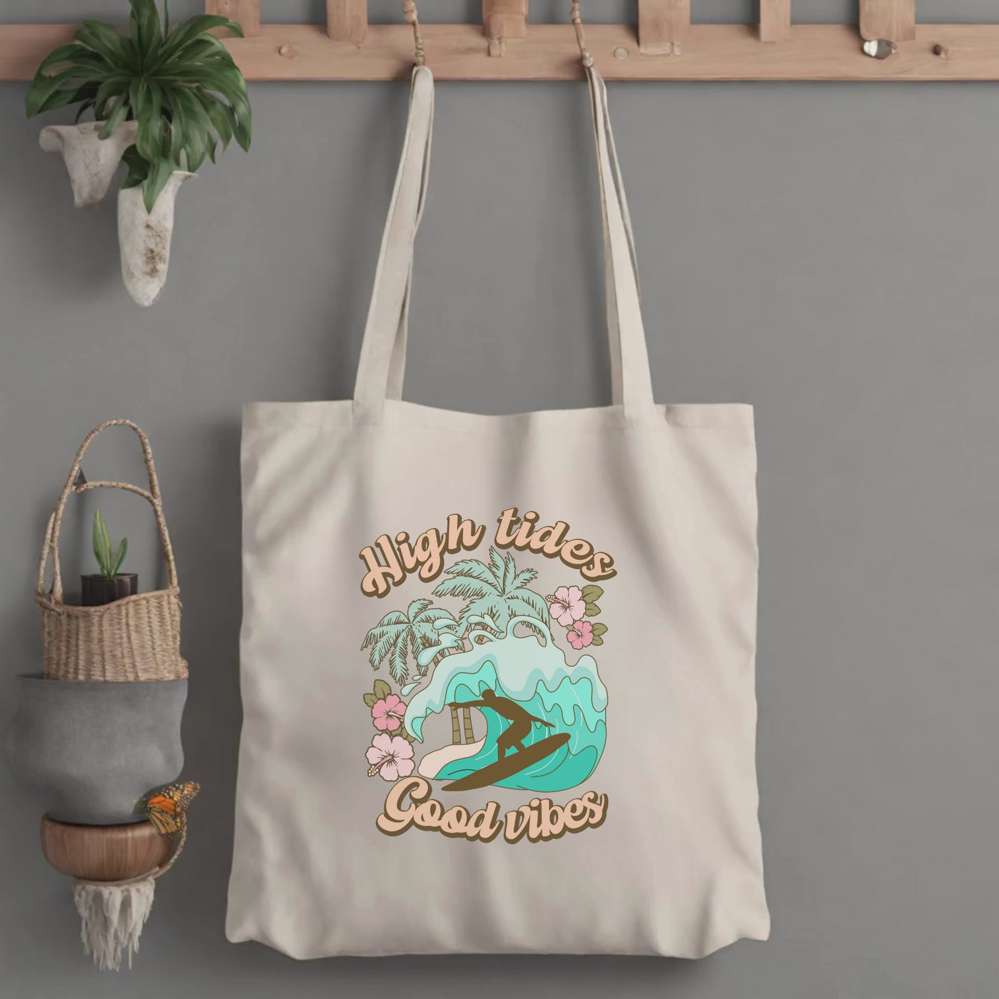 Summer Fun Tote Bag - Lightweight and Stylish - Perfect for the Beach or Pool